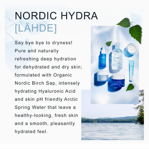 Lumene Lahde Purity Dew Drops Hydrating Eye Gel - Picture 3 of 6